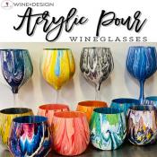 ON WHEELS @ Cloer Family Vineyards in Apex! "Acrylic Pour Wine Glasses" 12:00pm