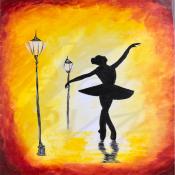 Street Light Ballerina