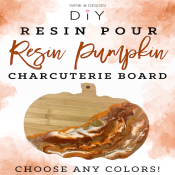 ON WHEELS @ Cloer Family Vineyards in Apex! "Charcuterie Board Resin Pour" 12:00pm