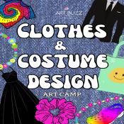 Clothes & Costume Design Art Camp!