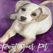 Paint your Pet Registration and Photo due by 6/11/26
