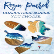 You Choose Resin Charcuterie Board Workshop
