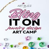 11 TICKETS LEFT! Bling It On Art Camp - Ages 8-13