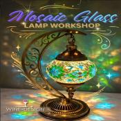 2 SEATS LEFT! Turkish Mosaic Lamp Workshop