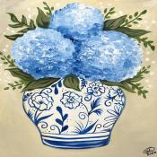 Ginger Jar Hydrangeas 