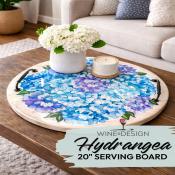 Hydrangea Serving Board