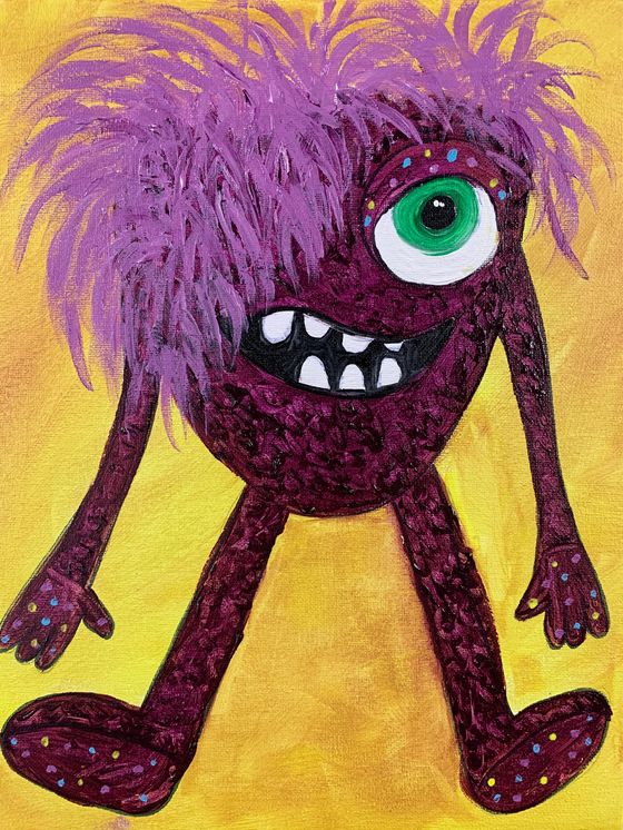 KIDS  Purple Monster