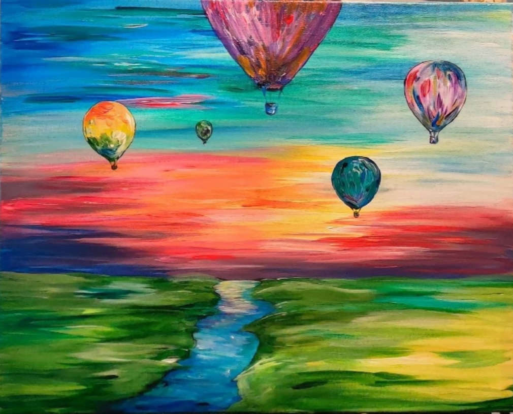 Bright Balloon Ride