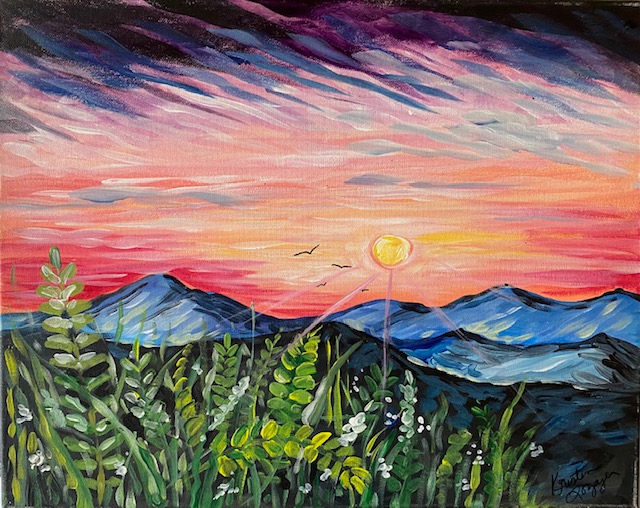 Blue Ridge Parkway Sunset