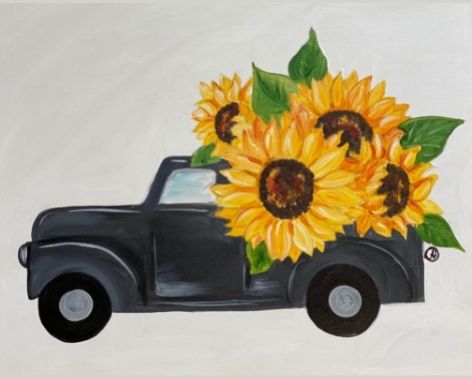 Sunflower Farm Truck