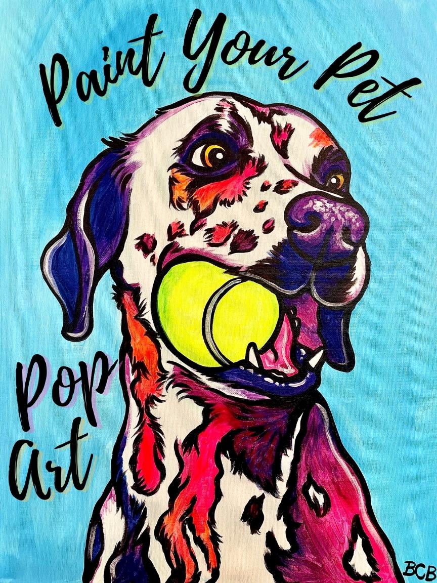 Paint Your Pet: Pop Art Style!