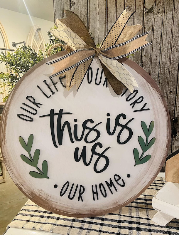 This is Us Door Hanger
