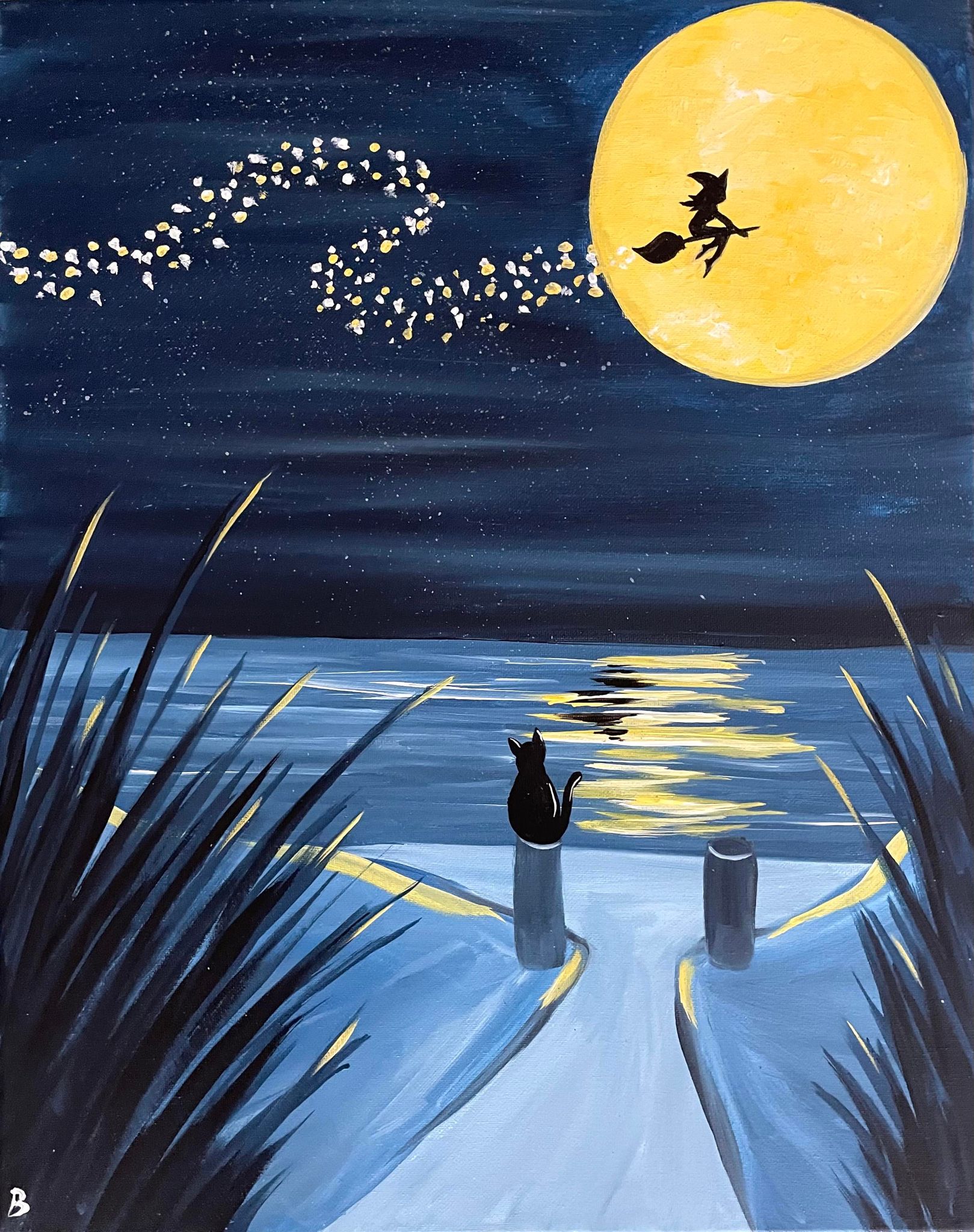 Practical Magic Trivia Night Paint & Sip with Prosecco Toast - BYOB and Free Parking