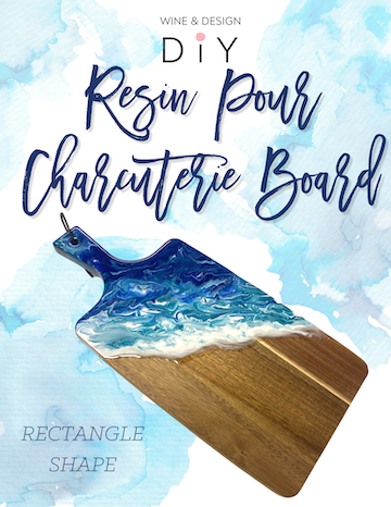 Resin Pour Charcuterie Board