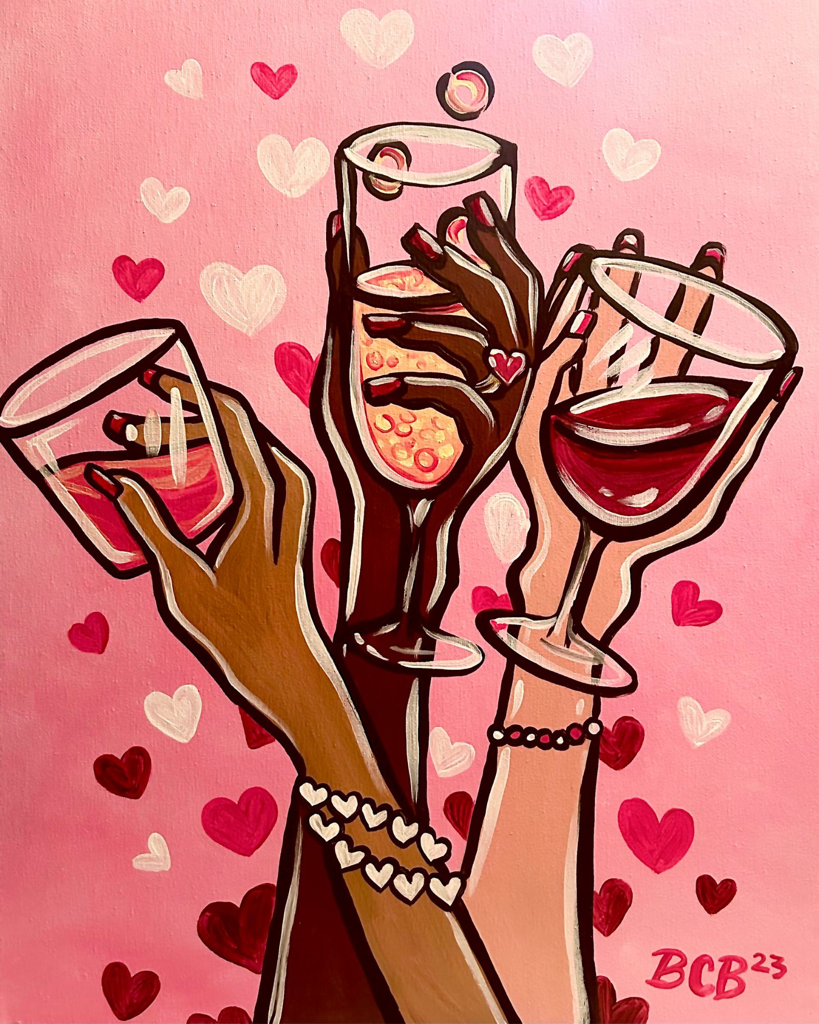 Cheers to the GIRLS