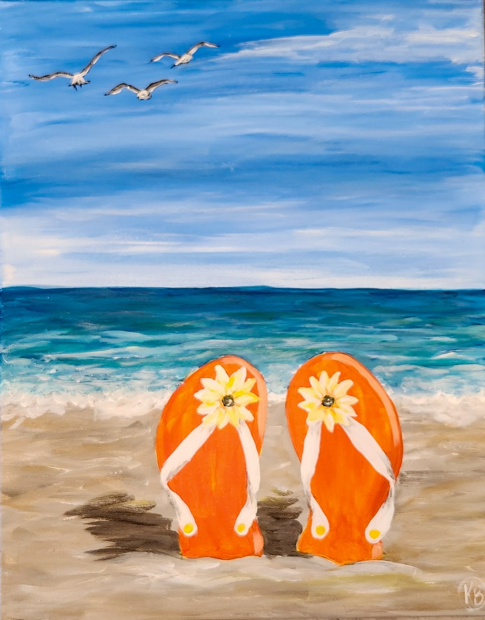 Toes in the Sand