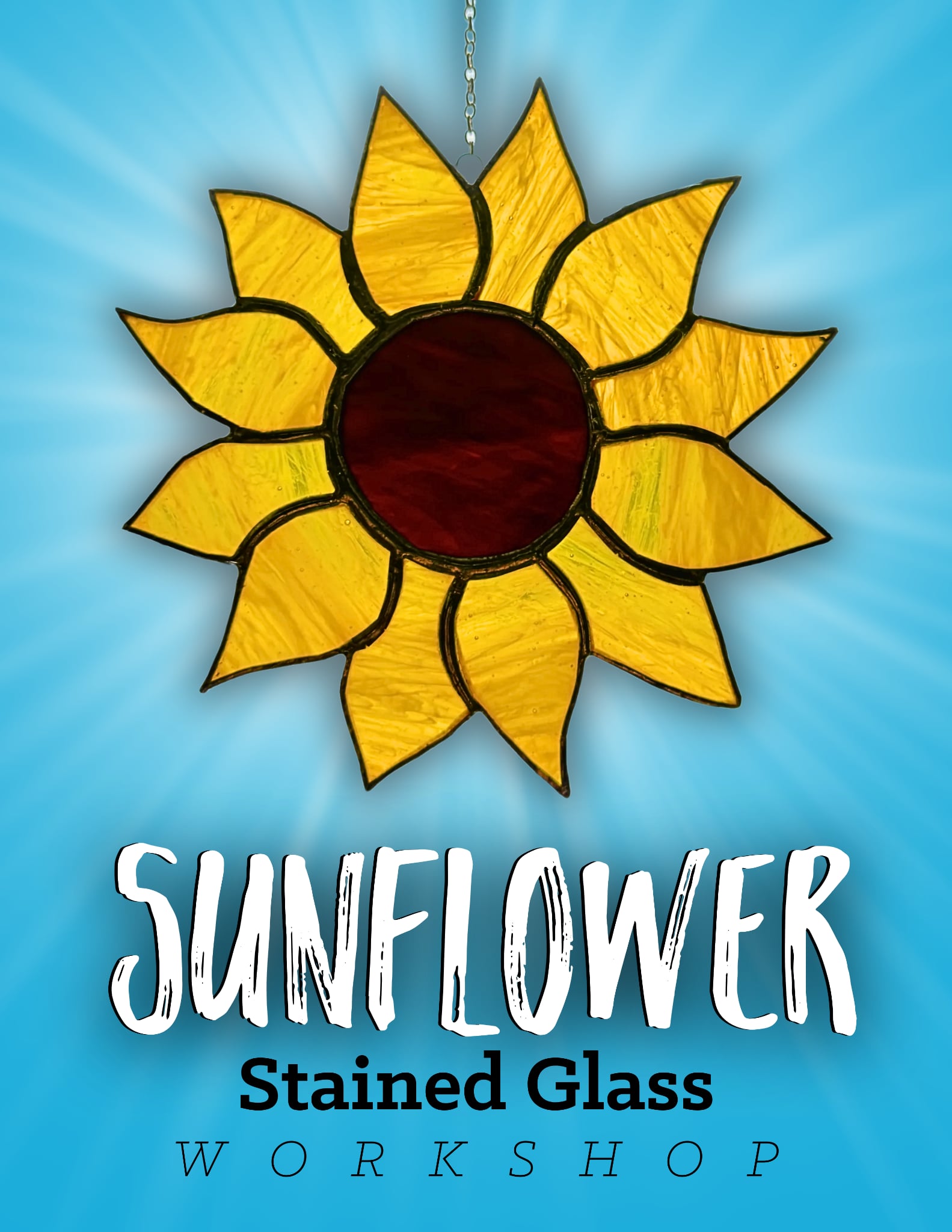 Sunflower Stained Glass Workshop