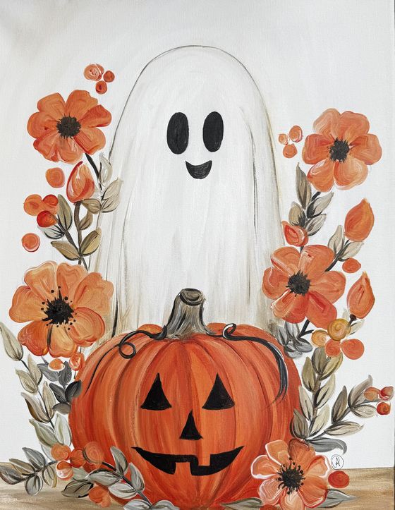 Little Boo's Flower Market | Paint & Sip!