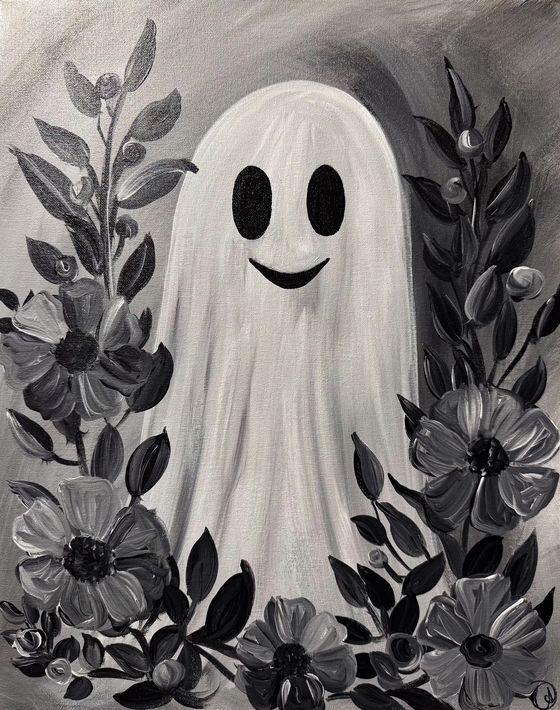 Grayscale Ghostie