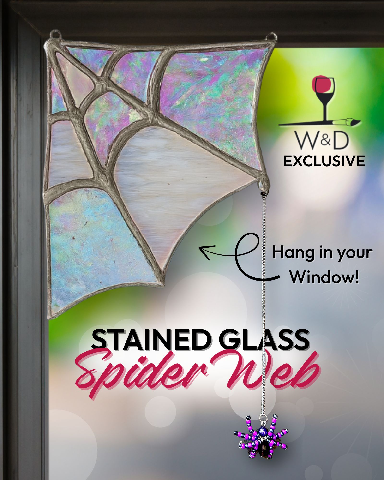 Spider Web Stained Glass Workshop