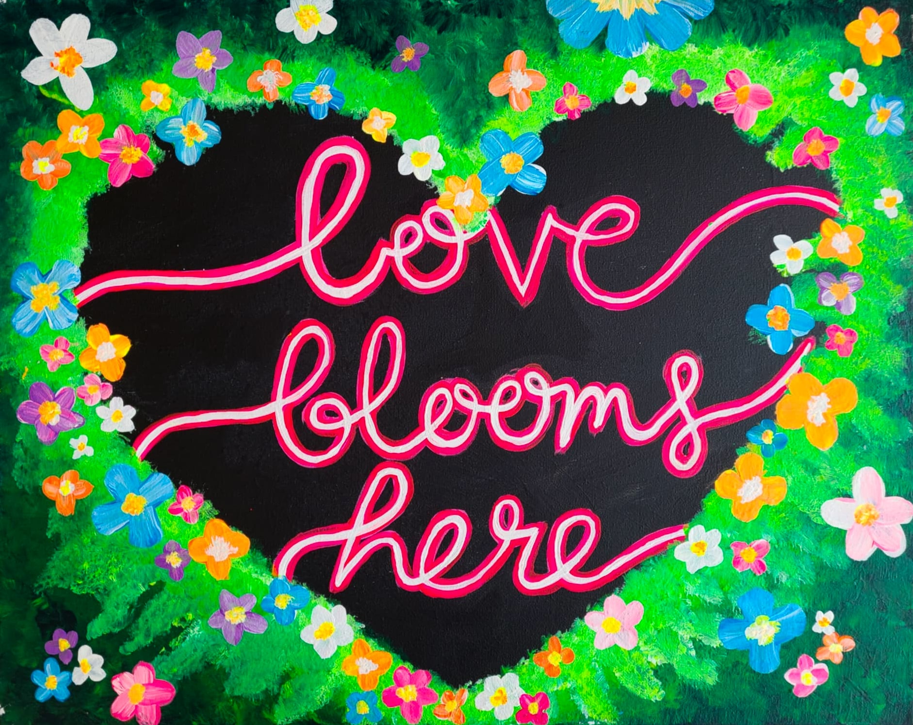 Love Blooms Here