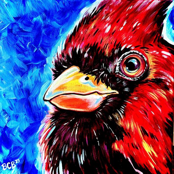Vibrant Cardinal