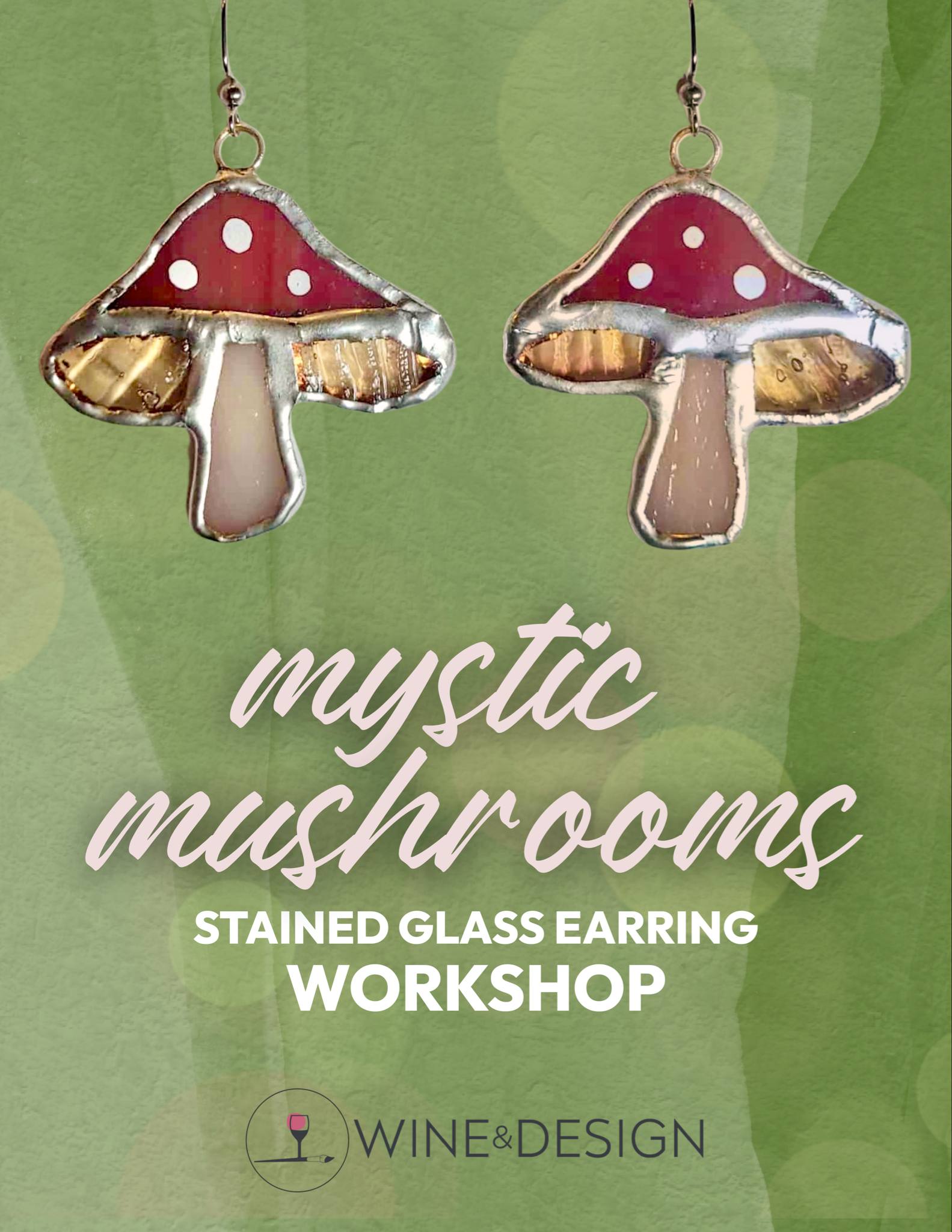 Stained Glass Earrings Workshop