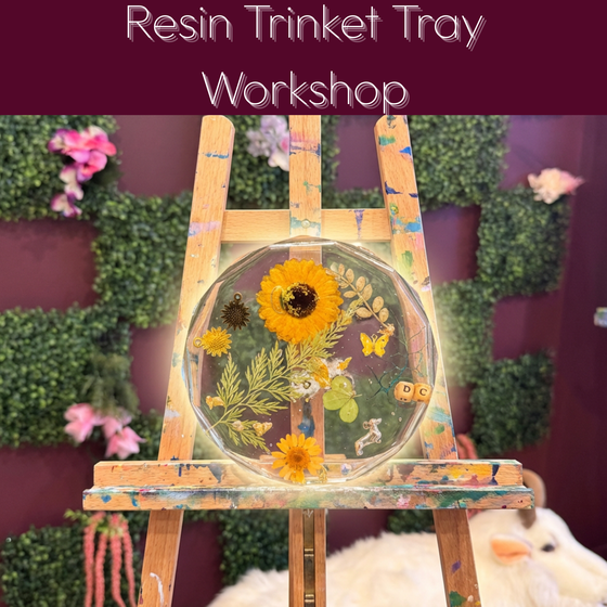 RESIN TRINKET TRAY