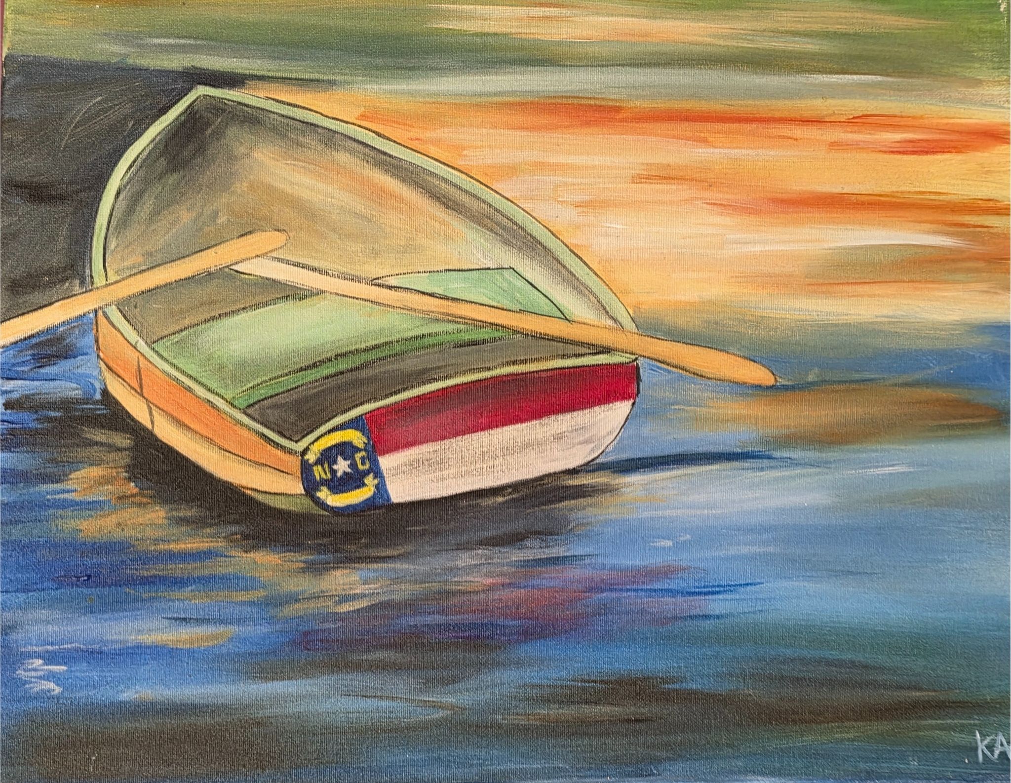 North Carolina Rowboat
