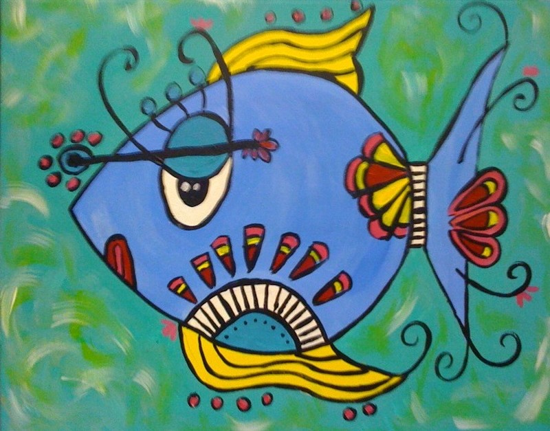 Kiddo Funky Kissy Fish