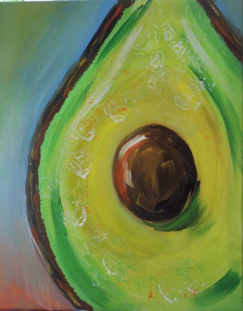 Abstract Avocado