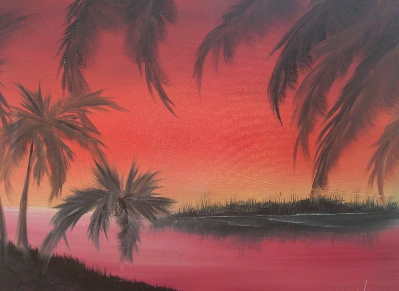Sunset Palms