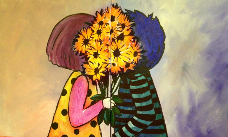 DATE NIGHT: Sunflower Kiss