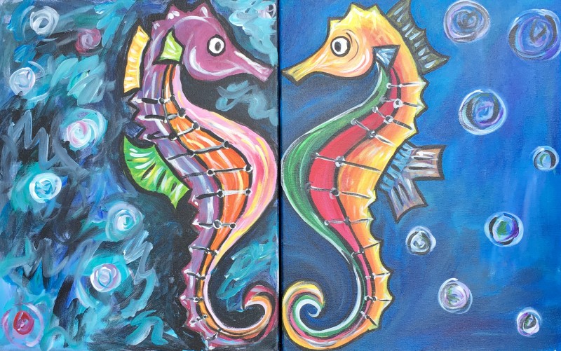 Date Night - Seahorses