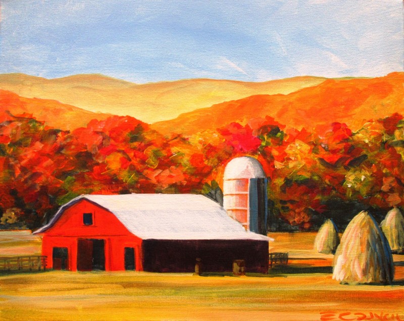 Autumn Barn