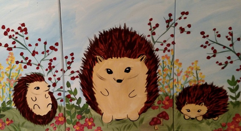 Parent & Me Hedgehog Family Workshop - BYOB and Free Parking