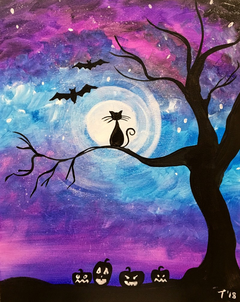 VIRTUAL PAINT EVENT! Hallows Eve