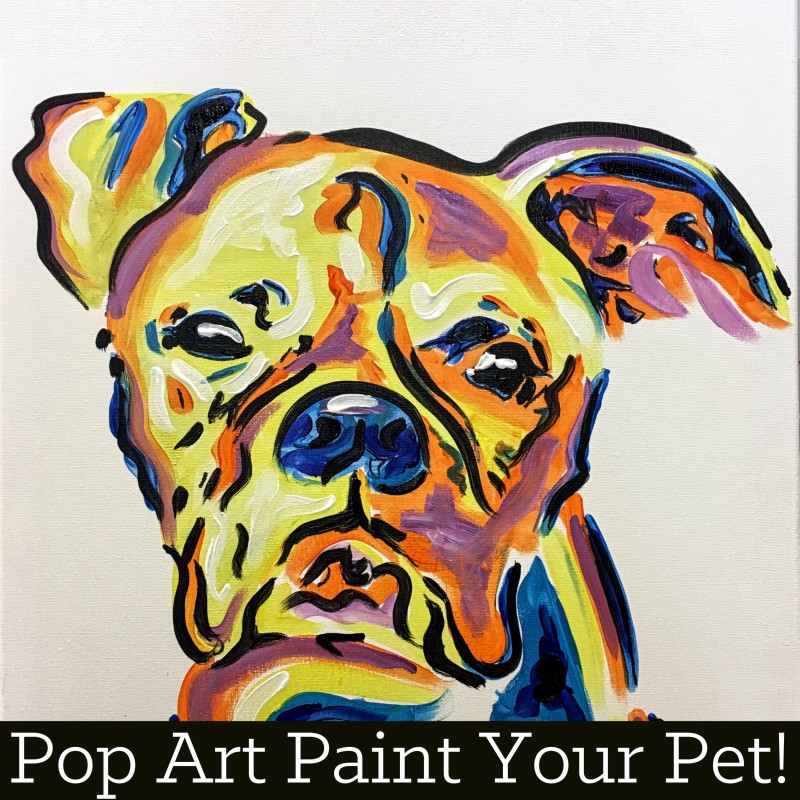 Celebrate National Dog Day! | Pop Art your Pet | Registration ends August 24th 