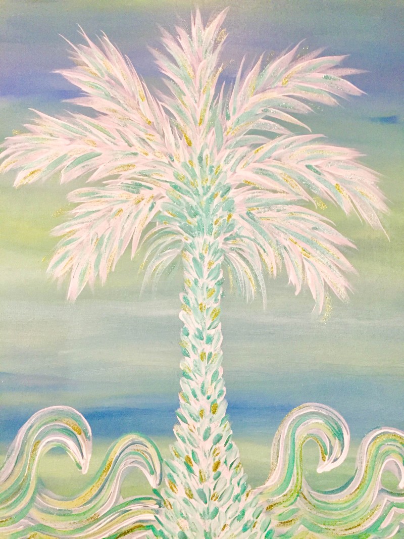 All Ages Welcome - Sip & Paint Fantasy Palm - BYOB and Free Parking