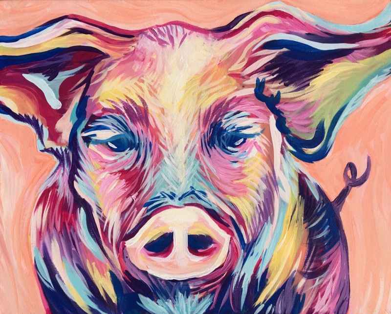 Pastel Pig