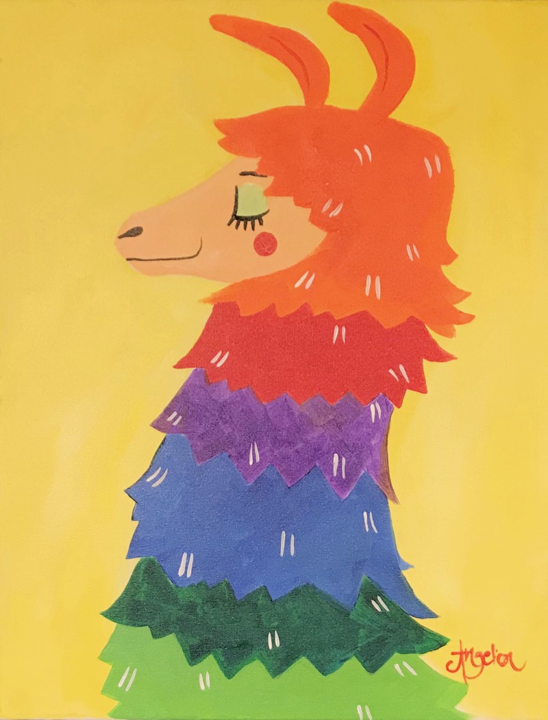 Art Buzz Kids Llama