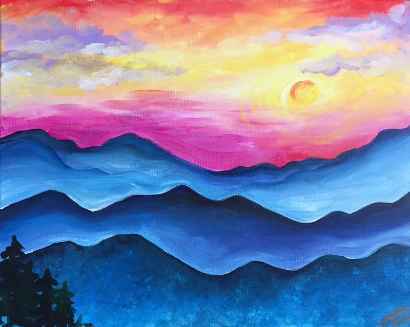 Smokey Mountain Sunset