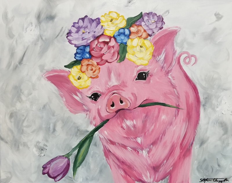 Tulia the Happy Pig