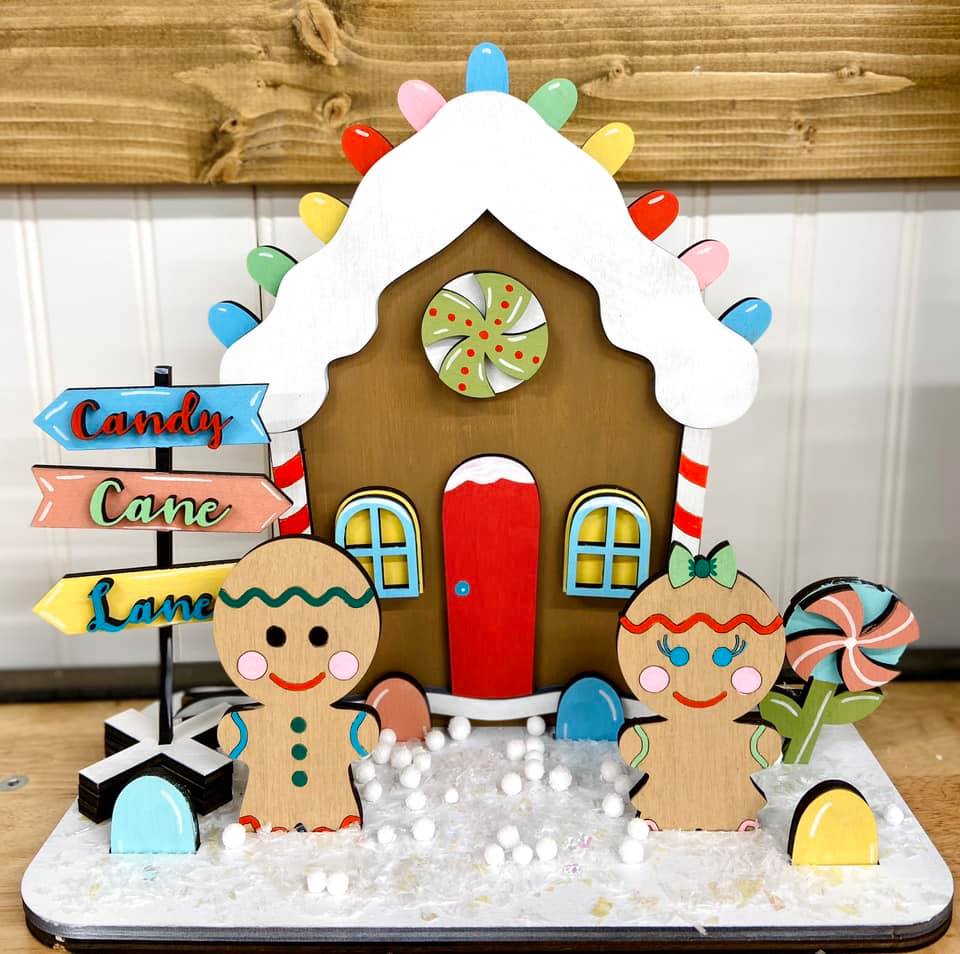 Gingerbread House Standup Take Home Kit 