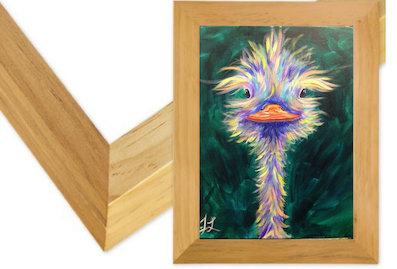 16x20 Natural Wood Frame