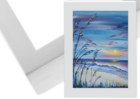 16x20 White Wood Frame