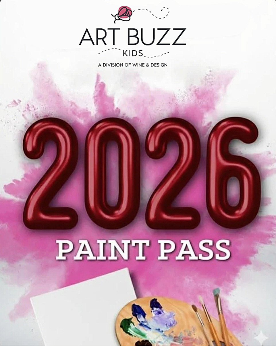 2026 ART BUZZ KIDS Annual Paint Pass 